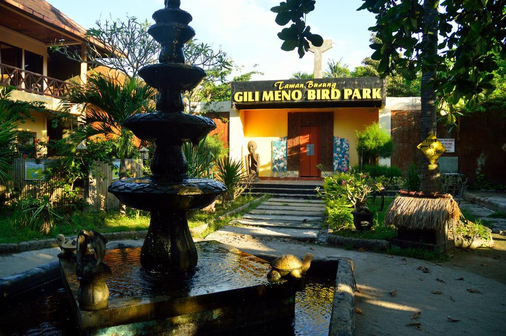 Gazebo Meno Hotell Gili Meno Eksteriør bilde