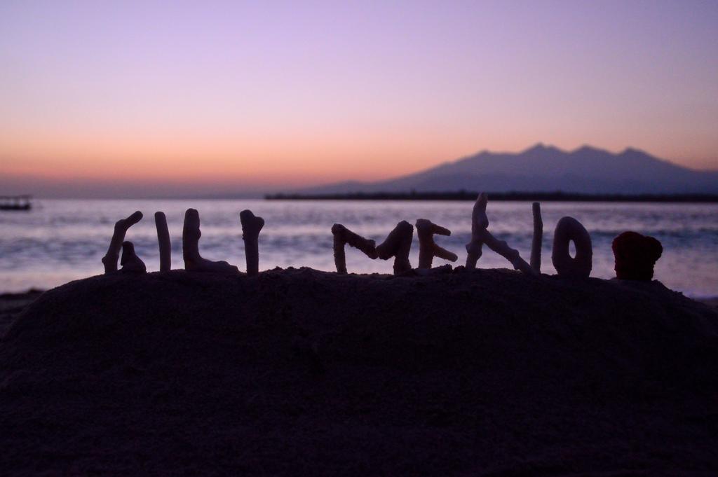 Gazebo Meno Hotell Gili Meno Eksteriør bilde