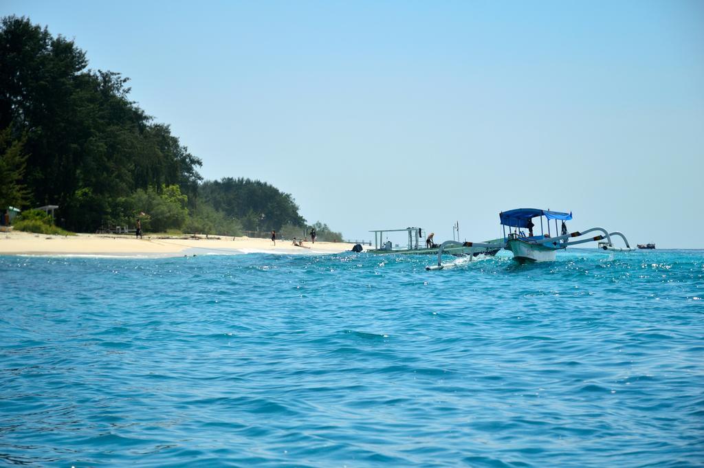 Gazebo Meno Hotell Gili Meno Eksteriør bilde