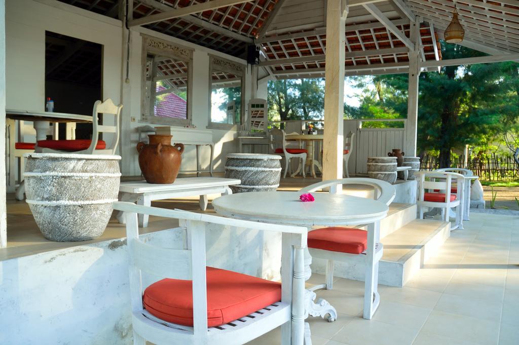 Gazebo Meno Hotell Gili Meno Eksteriør bilde